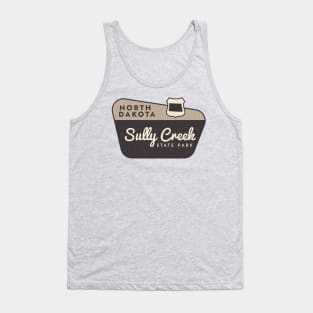 Sully Creek State Park North Dakota Welcome Sign Tank Top